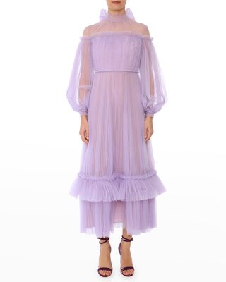 Alicia Tulle Tiered Dress