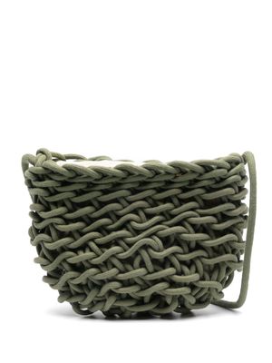 Alienina Xena rope cross body bag - Green