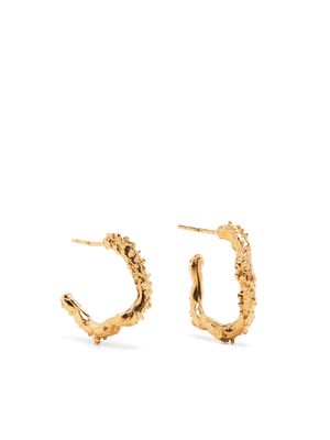Alighieri Lunar Rocks hoop earrings - Gold