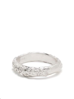 Alighieri Tempo engraved sterling-silver ring