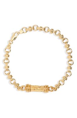Alighieri The Founding Pillar Bracelet in 24 Gold