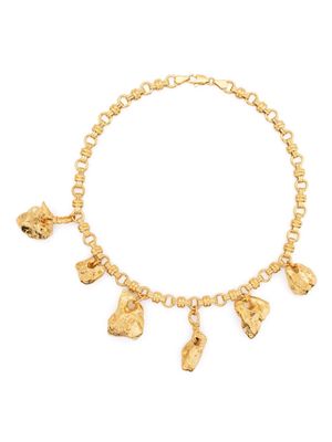 Alighieri The Fragments of Africa 24kt gold-plated necklace
