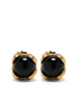Alighieri The Onyx Agate stud earrings - Gold