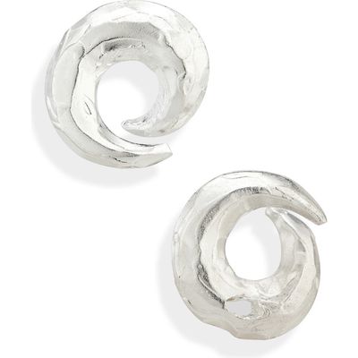 Alighieri The Rebirth Drop Earrings in Silver 