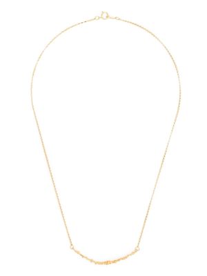 Alighieri The Shooting Star 24kt gold-plated necklace