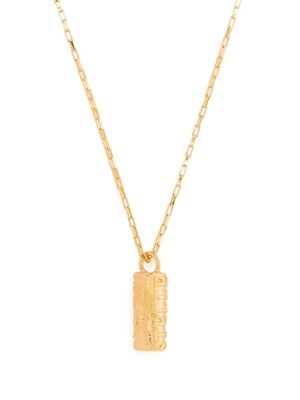 Alighieri The Tempo gold-plated necklace