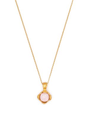Alighieri The Tramonto opal necklace - Gold