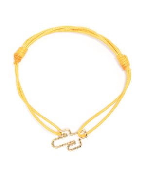 Aliita 9kt yellow gold Cactus bracelet