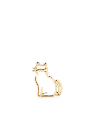 Aliita cat-shaped design earring - Gold