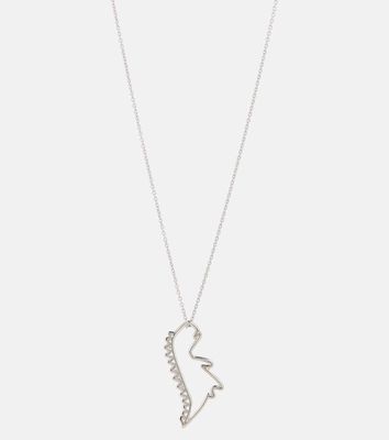 Aliita Dino 9kt white gold necklace