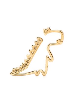 Aliita dinosaur-charm earrings - Gold