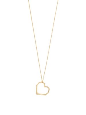 Aliita Heart Diamond pendant necklace - Gold