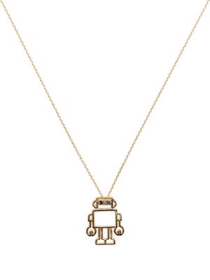 Aliita robot-pendant necklace - Gold