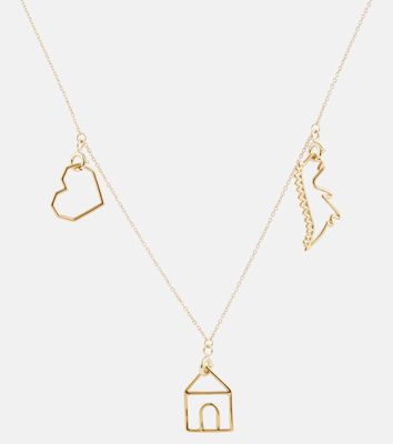 Aliita Trio Pura 9kt gold necklace