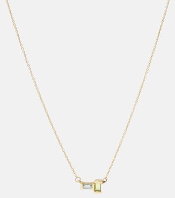 Aliita Tu Y Yo 9kt gold necklace with gemstones