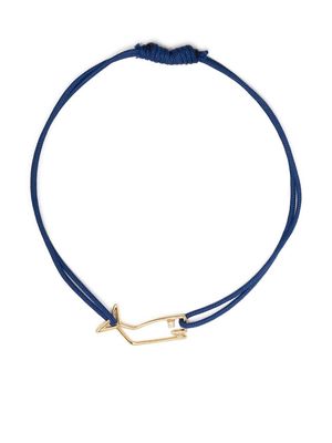 Aliita whale-charm detail bracelet - Blue
