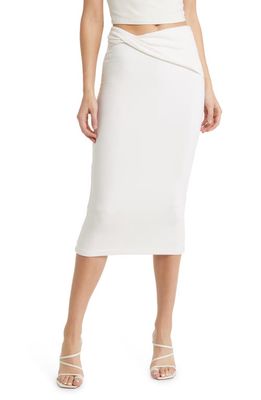 ALIX NYC Bowie Skirt in Ivory