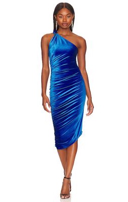 ALIX NYC Celeste Midi Dress in Blue