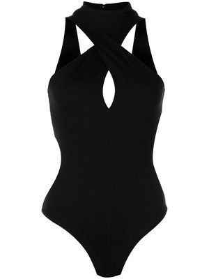 ALIX NYC Eva high-neck bodysuit top - Black