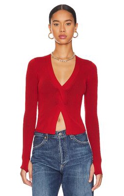 ALIX NYC Inez Top in Red