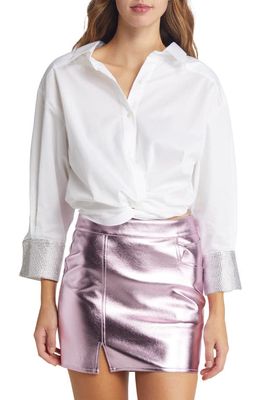 ALIX NYC Loretta Button-Up Blouse in White