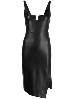 ALIX NYC Neve bodycon faux-leather dress - Black