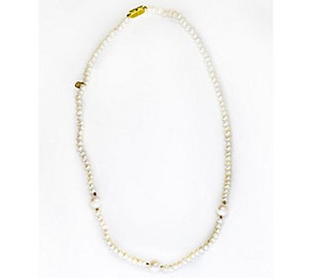 Alkeme 10K Gold Cultured Freshwater Pearl Magne tic Necklace
