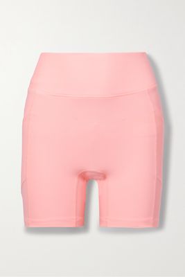 All Access - Center Stage Ribbed Stretch Shorts - Pink