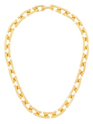 All Blues chain link choker necklace - Gold