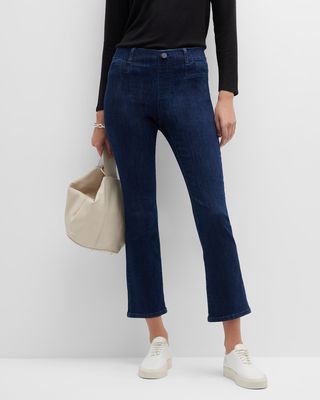 All Day Cropped Boot-Cut Jeans