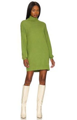 ALL THE WAYS Charlotte Sweater Dress in Green