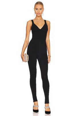 ALL THE WAYS Giana Lounge Jumpsuit in Black