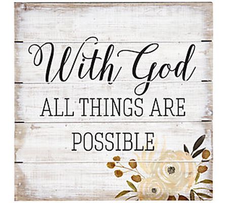 All Things Are Possible Pallet Petite By Sincer e Surroundings
