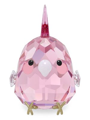 All You Need Are Birds Crystal Cockatoo Swarovski Crystal Figurine - Pink - Pink
