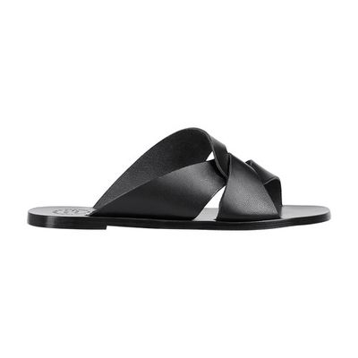 Allai Leather Flat sandals