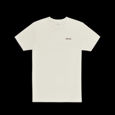 Allbirds Men's Recycled Tee, Mother Nature - Natural White