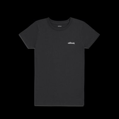 Allbirds Women's Recycled Tee, Mother Nature - Natural Black