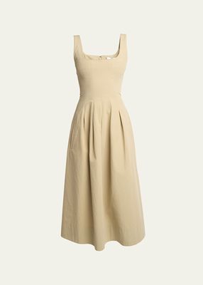 Allen A-Line Midi Dress