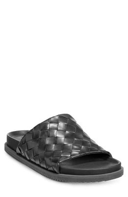 Allen Edmonds Del Mar Slide Sandal in Black