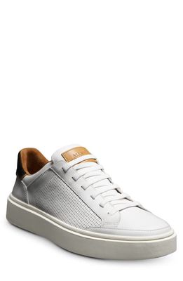 Allen Edmonds Oliver Stretch Lace Slip On Sneaker in White