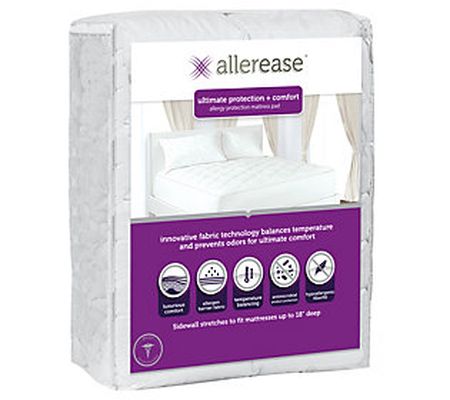 AllerEase Ultimate Mattress Pad Twin