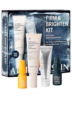 Allies of Skin Firm & Brighten Day To Night Skincare Kit in Beauty: NA.