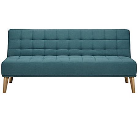 Allison Mid-Century Tufted Convertible Sofa Fut on