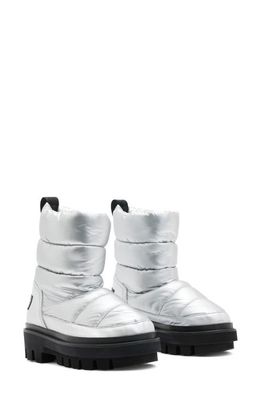 AllSaints Alba Alpine Boot in Silver