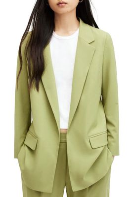 AllSaints Aleida Blazer in Olive Green