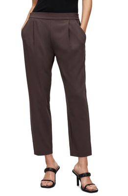 AllSaints Aleida Tri Trousers in Warm Cacao Brown