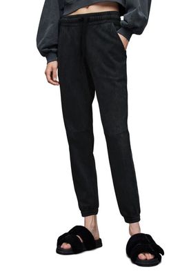 AllSaints Chel Cotton Sweatpants in Dark Grey
