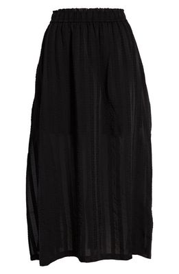AllSaints Clara Midi Skirt in Black
