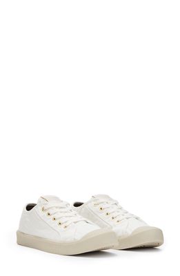 AllSaints Clemmy Low TOp Sneaker in White