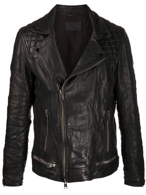 AllSaints Conroy biker jacket - Black